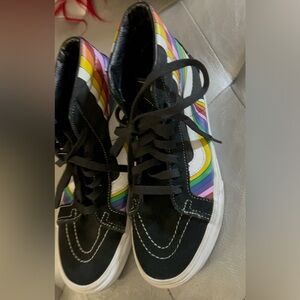 Off-the-wall vans quarter top skater bost shoes